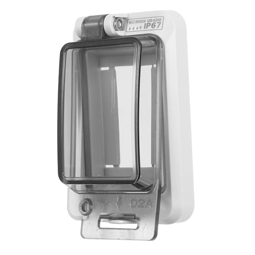 Image of Alipis Electrical Waterproof Box Cover Ip67 ABS PC Window Charger Protection for Streets and Outdoor Environments