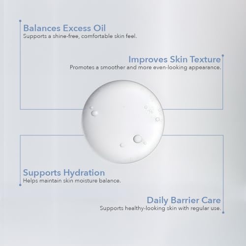 Image of ZER03 Face Serum for Men & Women | Lightweight Hydrating Serum for Skin Balance | Supports Clear Looking Skin, Oil Control Feel & Smooth Texture Appearance | Fast Absorbing Serum Care | 30ml