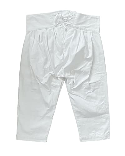 Mens Colonial Knee Breeches 18th Century Pants Fall Front Style2