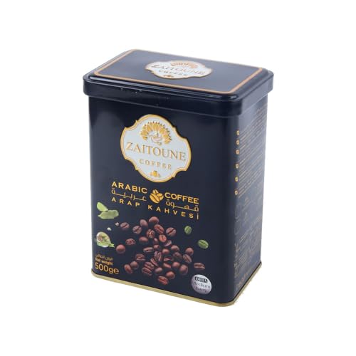 Zaitoune Ground Arabic Coffee Medium Roast with Extra Cardamom -