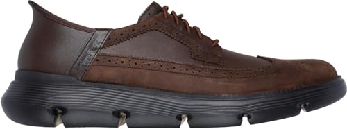 Skechers - Mens Garza - Rubio Slip On Shoes, Color Cocoa, Size: 11 M US4