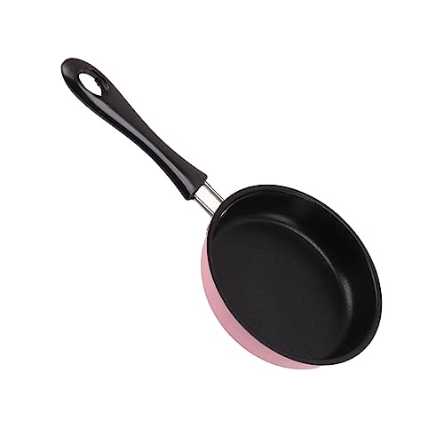 Image of 4.7 Inch Egg Pan, Round Nonstick Frying Pan Mini Omelet Skillet with Handle Small Portable Omelet Skillet for Home Kitchen Camping