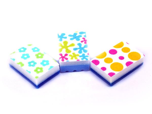 2-in-1 Sponge Rite Multi-Purpose Cleaning Sponges (Pack of 3) – Durable ...