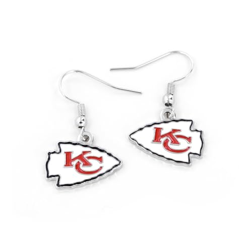 aminco NFL womens NFL Logo Dangler Earrings
