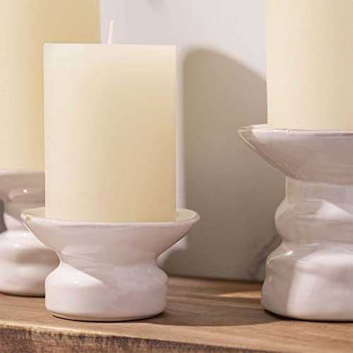 Bask Mottled Pillar Candles thumb #4