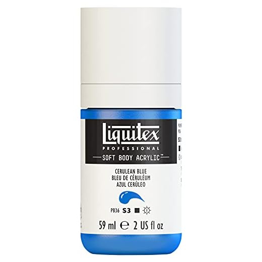 Liquitex 1959164 Soft Body - Pintura acrílica (59 ml), color azul