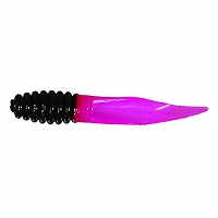 Bobby Garland Slab Slay'r Crappie Baits - 3 Inch Soft Lures, Pack Of 10 (Black/Silver/Chartreuse) - View #12