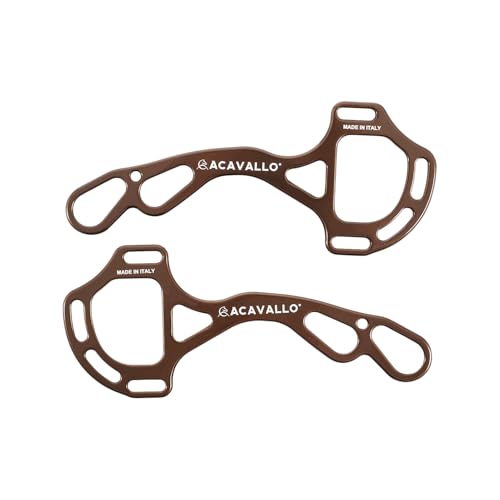 Mors Hackamore Acavallo Alupro marron supprimez la douleur bucco-dentaire