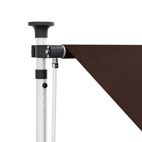 Auvent rétractable manuel 350 cm pour bloquer la chaleur sur le balcon