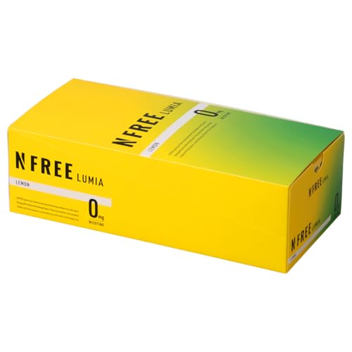 NFREE LUMIA ニコチン0 イルマ対応 エヌフリー ルミア 電子タバコ ニコチンゼロ 加熱式タバコ 禁煙パイポ ノンニコチン VAPE イルマワン アイコスイルマ レモン 10箱