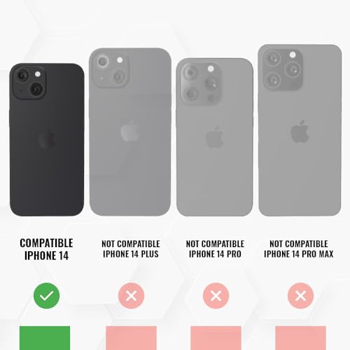 Vinilo fibra de carbono iPhone 14 calcomanía 3M trasera texturizada 3