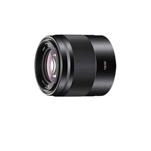 Sony – E 50mm F1.8 OSS Portrait Lens (SEL50F18/B), Black