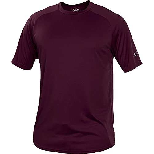 Image of Rawlings | Men's Athletic Tech Short Sleeve Shirt | Adult Sizes | Multiple Colors