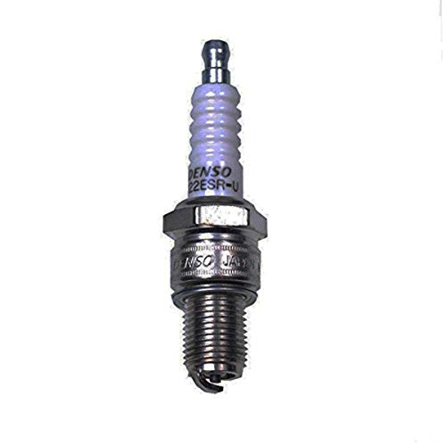 Bougie d'allumage W22ESR-U pour moteur thermique de tondeuse et motoculteur