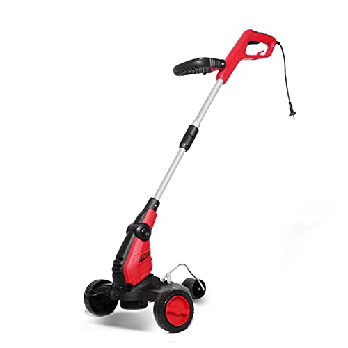 NOALED Cortacésped eléctrico con Cable de 650 W, Poste telescópico, cortacésped Nuevo para el hogar pequeño, cortacésped de fábrica Escolar de Tres Rondas de 220 voltios A zhengzilu