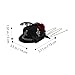 NOLITOY Flapper Headpiece Fashion Hat Elegant Hair Fascinators Perfect for Wedding Church Dress Tea Party Black