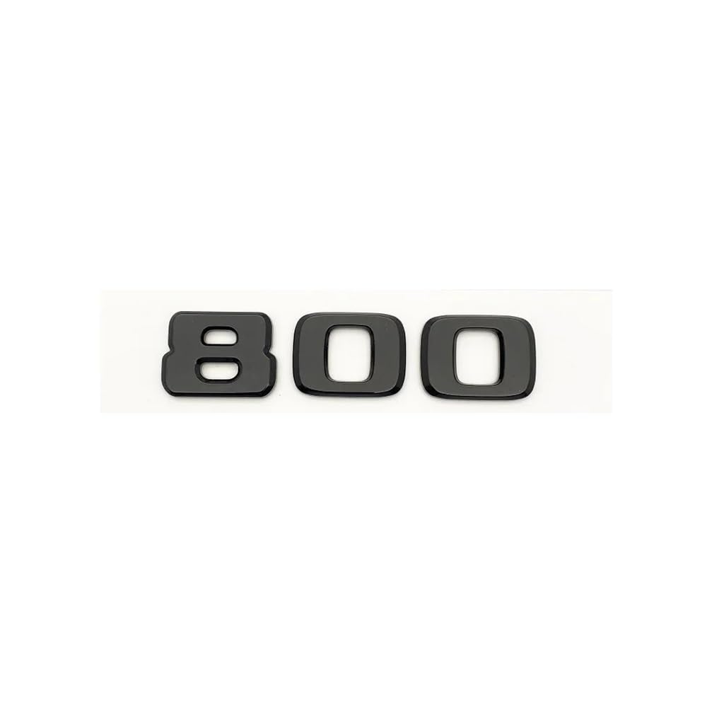 YTQMoreBNZ YYDStes Glossy Black Letters B25 30E 900 850 800 700 ABS Emblem Compatible With Mercedes Benz Brabus E W212 W213