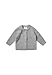 Stellou & friends Cardigan-Strickjacke für Baby & Kleinkind mit Knöpfen in Holz-Optik, Mädchen & Jungen Hochwertige Kleidung aus 100% Baumwolle, Perfekt für Herbst & Winter, Stone Grey Melange 50-56