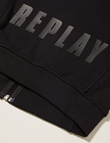 Sweatshirt à capuche Replay vêtement ado idéal pour le collège - 4