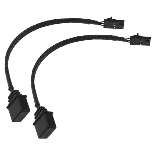 Cable ARGB 3 pines Corsair Commander Core XT Lighting Node adaptador tira LED 2 piezas