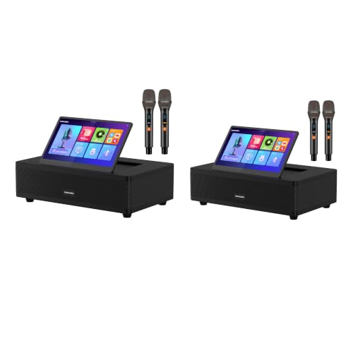 InAndOn Karaoke Machine: 6in1 Karaoke Player with 12.2' HD Touchscreen