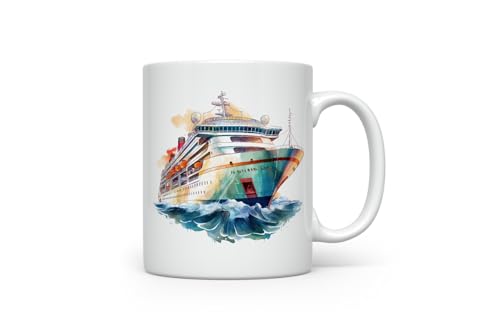 MAXIKIWI - Smooth Durable Ceramic Coffee or Tea Mug for Home