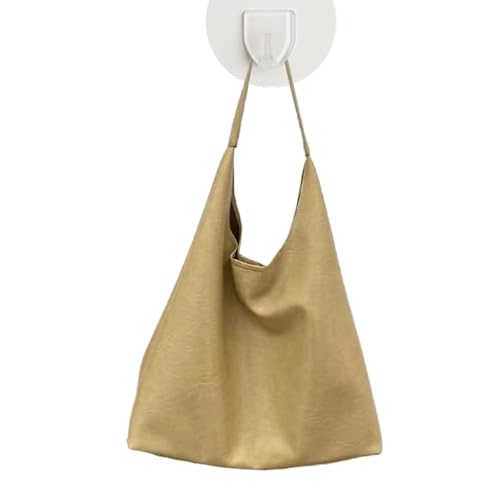 Sac à bandoulière en cuir synthétique de grande capacité pour femme