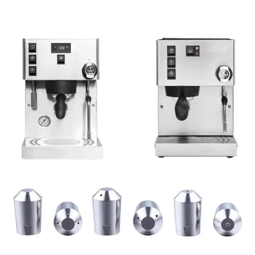 Lapiglo Rancilio - Boquilla de vapor compatible, punta espumadora de acero inoxidable, diseño individual de 3 y 4 agujeros para hacer capuchino con leche