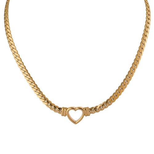 Collier coeur argent 925 femme tour de cou médaillon or minimaliste pour filles