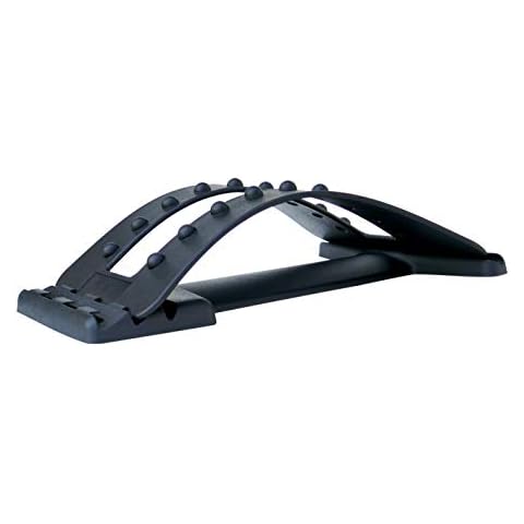 Solelab Adjustable Pain Relief Corrector, Fitness Back Massager Stretcher Waist Lumbar Spine Support. Multi Level Cover