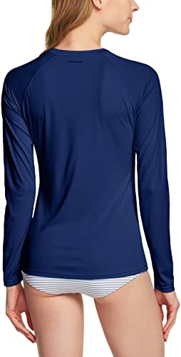 Tsla Women's Upf 50+ Long Sleeve Rash Guard Swim Shirts, Uv Protection Sun Shirts, Regular-Fit Quick Dry Water Shirts, Sun Block Long Navy, Medium #TOP1