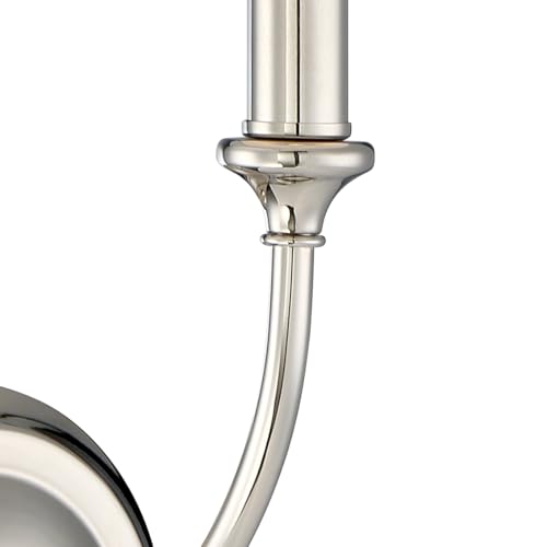 Image of Crystorama Libby Langdon Sylvan 4.75'' Polished Nickel Sconce