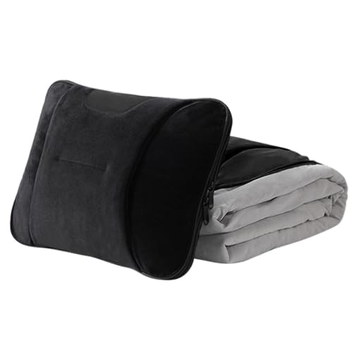 【Leggera e Portatile】Coperta da viaggio progettata con ingegno, può essere piegata e riposta facilmente, rendendola comoda da trasportare; la sua caratteristica leggera ti consente di portarla con te, sia a casa, in campeggio all'aperto o in viaggio, garantendoti calore e comfort in qualsiasi momento