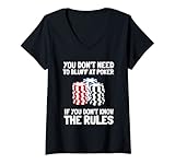 Photo Gallery donna texas holdem poker e omaha casino gioco d azzardo - bluffing maglietta con collo a v Photo Gallery donna texas holdem poker e omaha casino gioco d azzardo - bluffing maglietta con collo a v