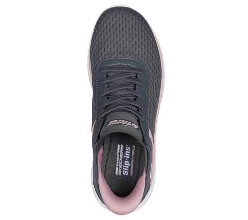 Skechers Women's Hands Free Slip-ins Squad Chaos-Stroke of Luck Sneaker2