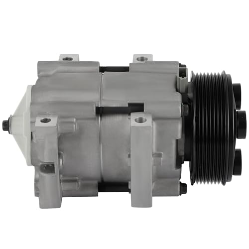 Image of ECCPP AC Compressor for Ford E-350 Super Duty V8 7.3L 1999-2000 | for Ford E-450 Econoline Super Duty V8 7.3L 2000-2001 Fast Cooling AC Compressor with Clutch