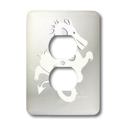 Dragon M Cache-prise 2 prises pour masquer et embellir vos murs ternes