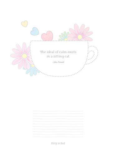 Teacup Kittens Coloring Book (Design Originals) 32 Adorable Expressive-Eyed Cat Designs from Illustrator Kayomi Harai on Extra-Thick Perforated Pages that Resist Bleed Through