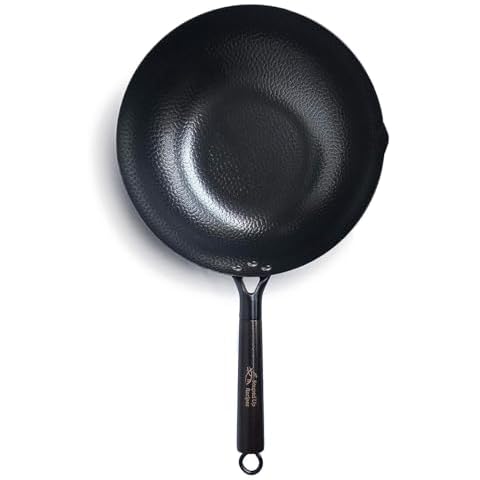 Souped Up Recipes Carbon Steel Wok For Electric, Induction and Gas Stoves Cover