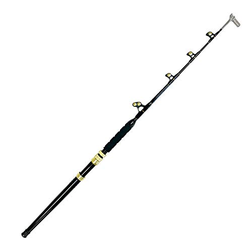 Eatmytackle Deep Drop Trolling Rod | Blue Marlin Tournament Edition (3Pc. Swing Tip, 100-120Lbs) #TOP5