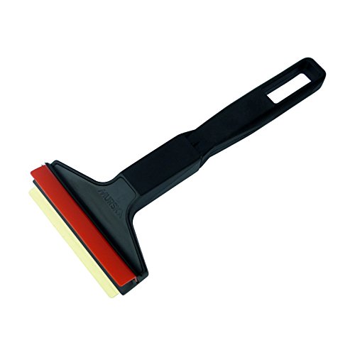 L & P Car Design L & P A053 ijskrabber Murska ijskrabber messing messing schraper Murska origineel uit Finland IJskrabber TOP kwaliteit 90mm kleurkeuze (L&P A053) L&P A053 L & P A053 zwart-rood