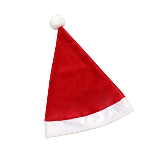 Singende Weihnachtsmann Mütze 30 TOPBATHY Weihnachtsmütze Weihnachtsmann-Mütze Bequeme...