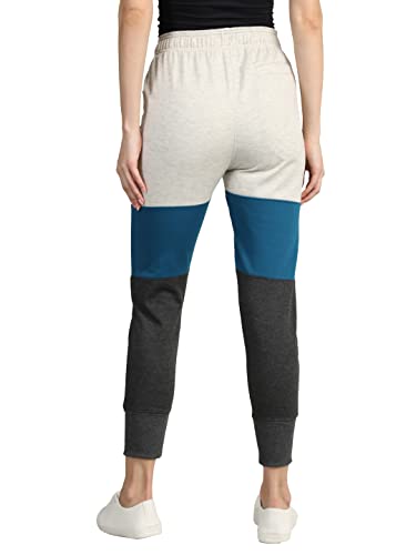 Image of CHKOKKO Women High Rise Gym Wear Sports Fitness Relaxed Track Pant