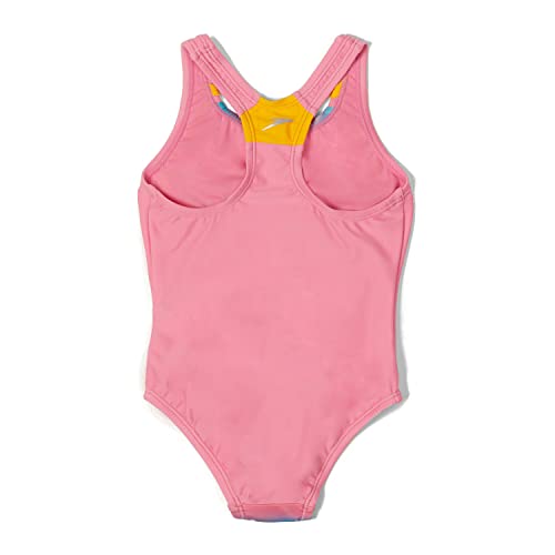 Image of Speedo Girls Printed Sport Splice