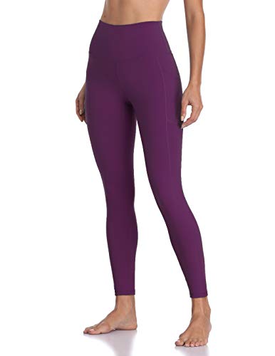 Image of Colorfulkoala Essential 7 /8 Leggings with Pockets | Yoga Pants for Women, Buttery Soft, Tummy Control, Workouts, Pilates, Casual, Gym, Athleisure, 25 inch Inseam