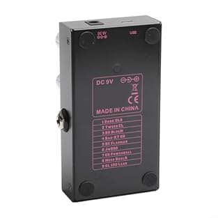 9 Classic Amp Effects:The For M-VAVE MINI-AMP Pre-amp Simulation Effect Pedal offers 9 built-in tone options, accurately replicating the legendary tones of different classic speakers It provides a wide range of tonal variations to cater to various mu...