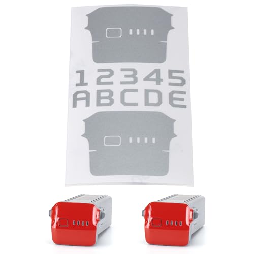 Image of WRAPGRADE Skin Stickers Compatible with DJI Air 3 | Two Batteries (Airforce Silver)