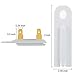 BBTO 3392519 Dryer Thermal Fuse Thermofuse Replacement Part Fit for Kenmore Dryer (3 Pack)