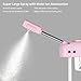 Professional Facial Steamer, Vaporizador Facial Steamer for Esthetician, Vapor Face Steamer, Pink