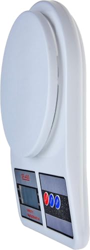 Balança Digital de Cozinha, Até 10 kg, Escala 1 grama, pesar comida
